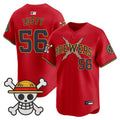Men Milwaukee Brewers x One Piece Vapor Premier Limited Jersey - Stitched