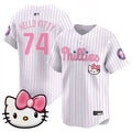 Men Philadelphia Phillies Hello Kitty Vapor Premier Limited Jersey – All Stitched