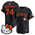 Men San Francisco Giants Meow KT Vapor Premier Limited Jersey – All Stitched