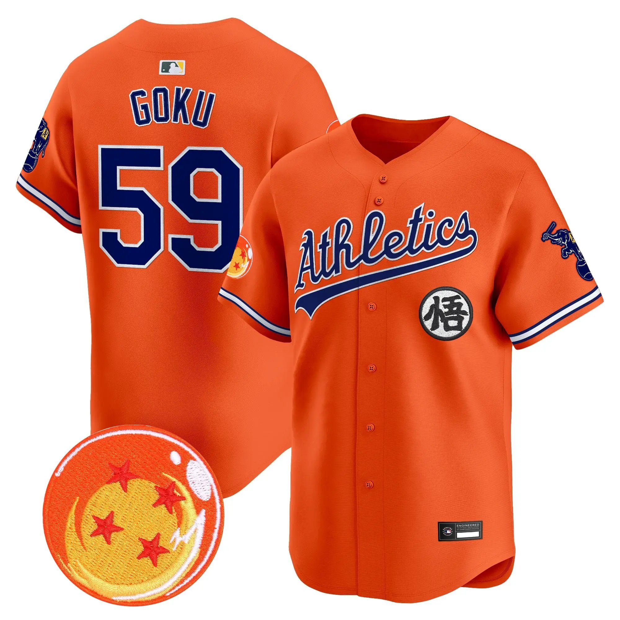 Men Oakland Athletics x DB Vapor Premier Limited Jersey - All Stitched