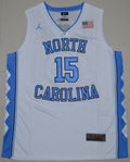 North Carolina Tar Heels #15 Vince Carter NCAA Basketball Jersey White