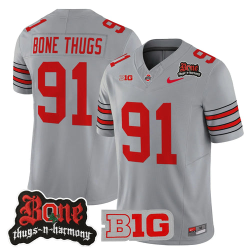 1991 Bone Thugs Jersey Ohio State Buckeyes Bone Thugs-N-Harmony Stitched