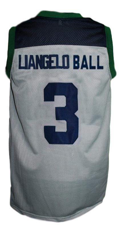 Liangelo Ball Jersey #3 Chino Hills Huskies Basketball Grey