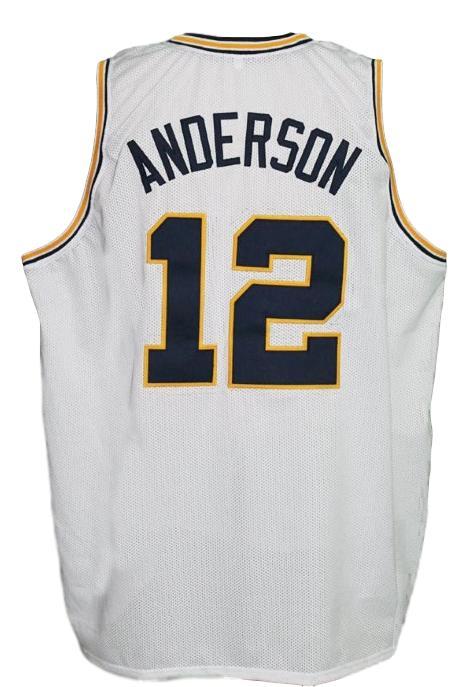 Kenny Anderson Jersey #12 Georgia Tech College Basketball Sewn White