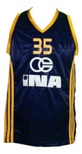 Dario Saric Jersey #35 KK Zagreb Croatia Basketball New Sewn Navy Blue