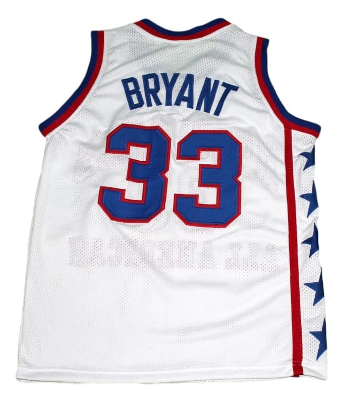Kobe Bryant Jersey #33 McDonald's All American Basketball White