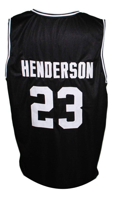 TJ Henderson Jersey #23 Wizards Smart Guy Tv Show Basketball Black