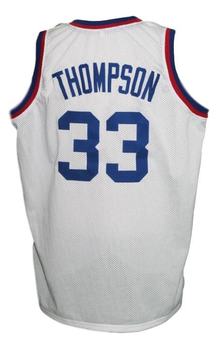 David Thompson Jersey #33 Denver Aba Retro Basketball New Sewn White