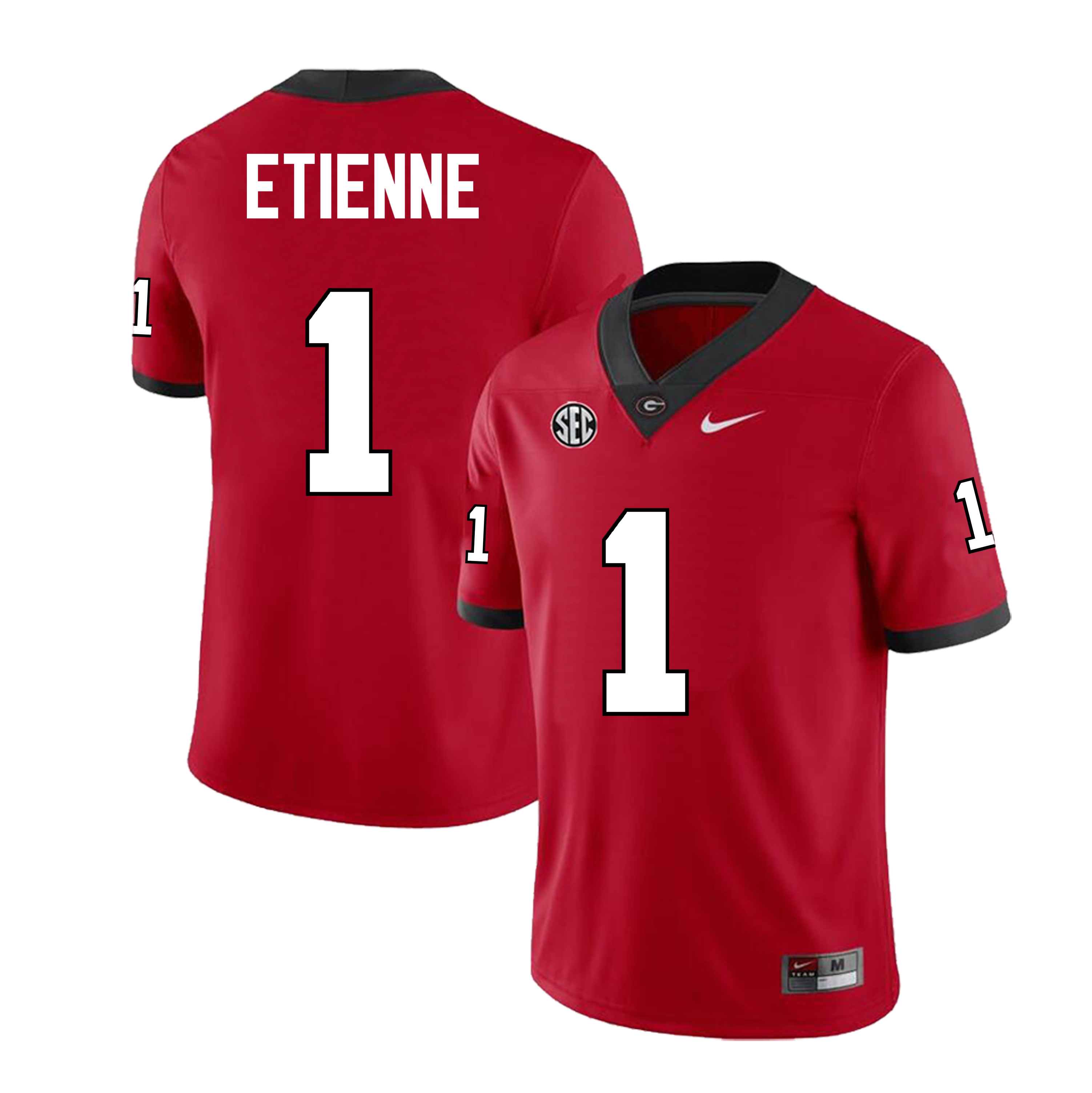 #1 Trevor Etienne Georgia Bulldogs Football Jersey Stitched