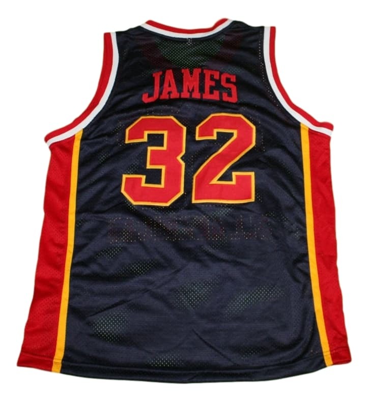 Lebron James Jersey #32 McDonalds All American Basketball Black