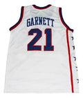 Kevin Garnett Jersey #21 McDonald's All American Basketball Sewn White
