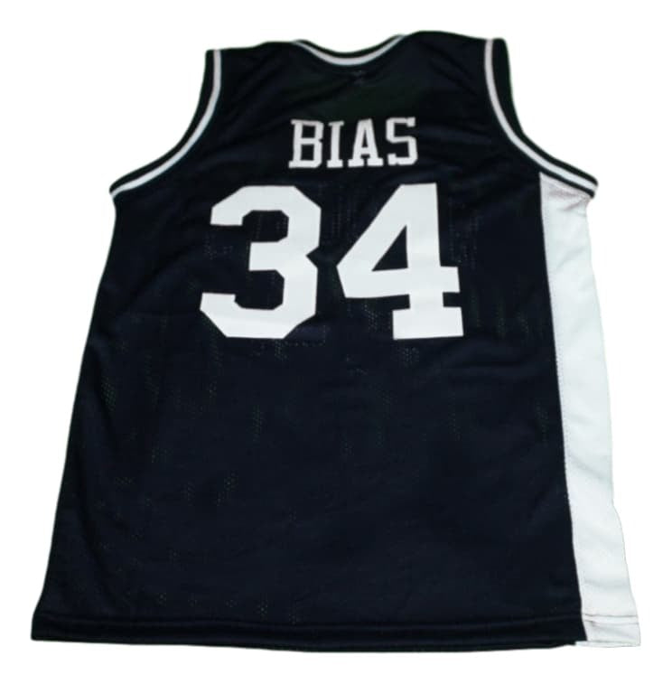 Len Bias Jersey #34 Northwestern Wildcats Basketball Navy Blue
