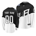 2020 Stadium Series Los Angeles Kings Custom Breakaway Player Fanatics Black Jersey Stitched