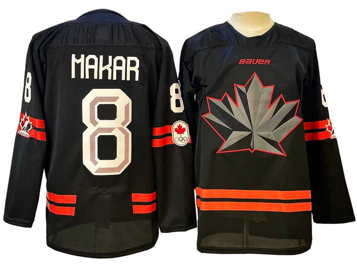 2026 Winter Olympics Team Canada #8 Cale Makar Hockey Jersey Black