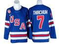 2026 Winter Olympics Team USA #7 Brady Tkachuk Blue Hockey Jersey Stitched