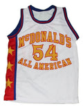 Kwame Brown Jersey #54 McDonald's All American Basketball White