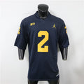 #2 Charles Woodson College Michigan Wolverines Football Jersey Stitched Navy