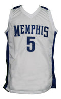 Will Barton Jersey #5 Memphis College Basketball New Sewn White