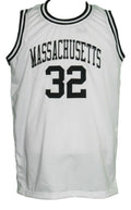 Julius Erving Dr J Jersey #32 Massachusetts College Basketball Sewn White
