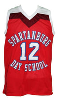Zion Williamson Jersey #12 Spartanburg Day School Basketball New Red