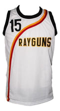 Vince Carter Jersey #15 Roswell Rayguns Basketball New Sewn White