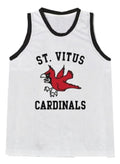Jim Carroll Jersey #8 Di Caprio St Vitus Basketball Diaries Sewn White