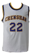 McCall Jersey #22 Crenshaw High Love And Basketball White