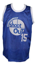 Thomas Shep Jersey #15 Shepard Tournament Shoot Out Basketball New Blue