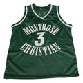 Kevin Durant Jersey #3 Montrose Christian Basketball New Sewn Green