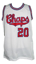 Manu Ginobili Jersey #20 Dallas Chaps Retro Basketball White