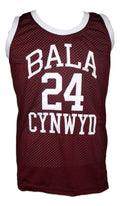 Kobe Bryant Jersey #24 Bala Cynwyd Middle School Basketball New Maroon