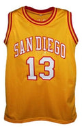 Wilt Chamberlain Jersey #13 San Diego Conquistadors Aba Basketball Yellow