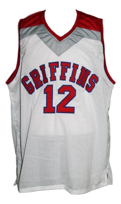 Zion Williamson Jersey #12 Spartanburg Griffins Basketball New White