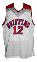 Zion Williamson Jersey #12 Spartanburg Griffins Basketball New White