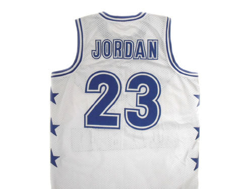Michael Jordan Jersey #23 McDonald's All American Basketball White