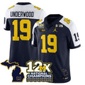 Men Michigan Wolverines 12x-Time National Champions Vapor Limited Football Jersey