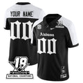 Alabama Crimson Tide Football 18x-Time National Champions Gothic Vapor Limited Custom Jersey