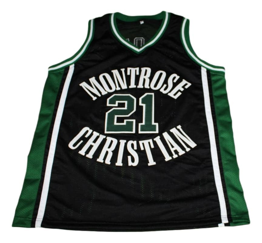 Greivis Vasquez Jersey #21 Montrose Christian Basketball Black