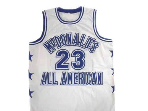 Michael Jordan Jersey #23 McDonald's All American Basketball White