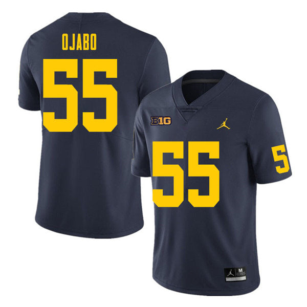 #55 David Ojabo Alumni Men’s Michigan Wolverines Football Jersey Stitched