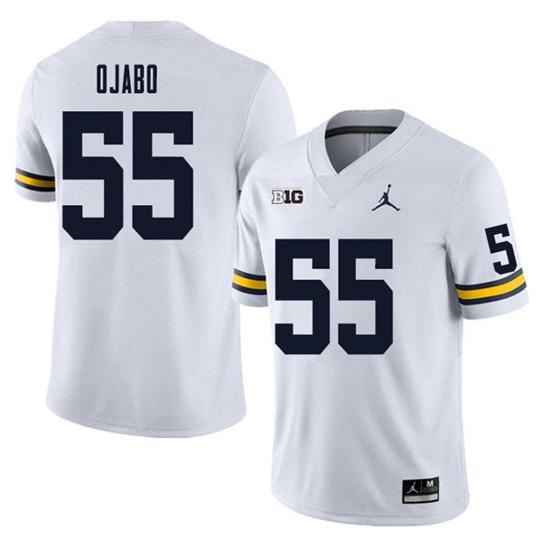 #55 David Ojabo Alumni Men’s Michigan Wolverines Football Jersey Stitched