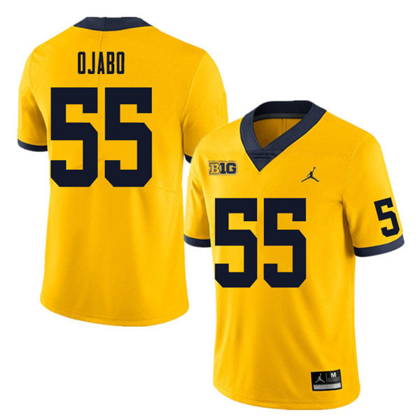 #55 David Ojabo Alumni Men’s Michigan Wolverines Football Jersey Stitched