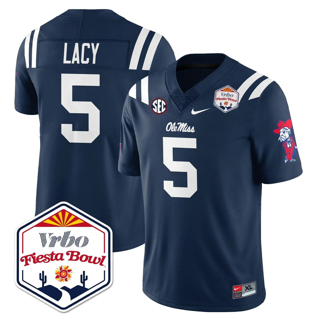Men Ole Miss Rebels Football Vapor Limited Jersey - Vrbo Fiesta Bowl