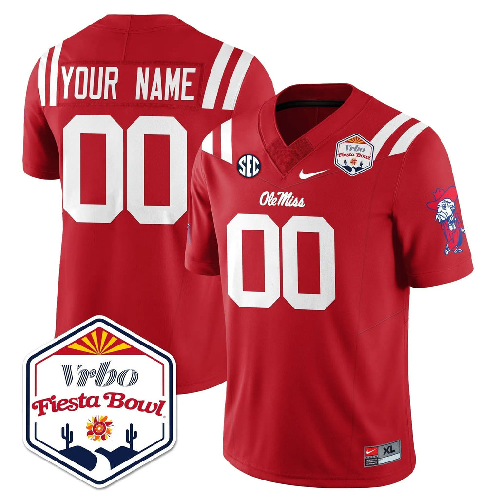 Men Ole Miss Rebels Football Vapor Limited Jersey - Vrbo Fiesta Bowl