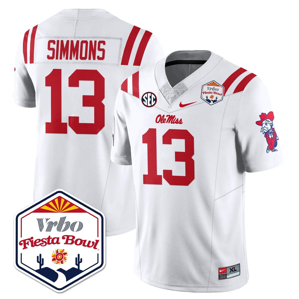 Men Ole Miss Rebels Football Vapor Limited Jersey - Vrbo Fiesta Bowl