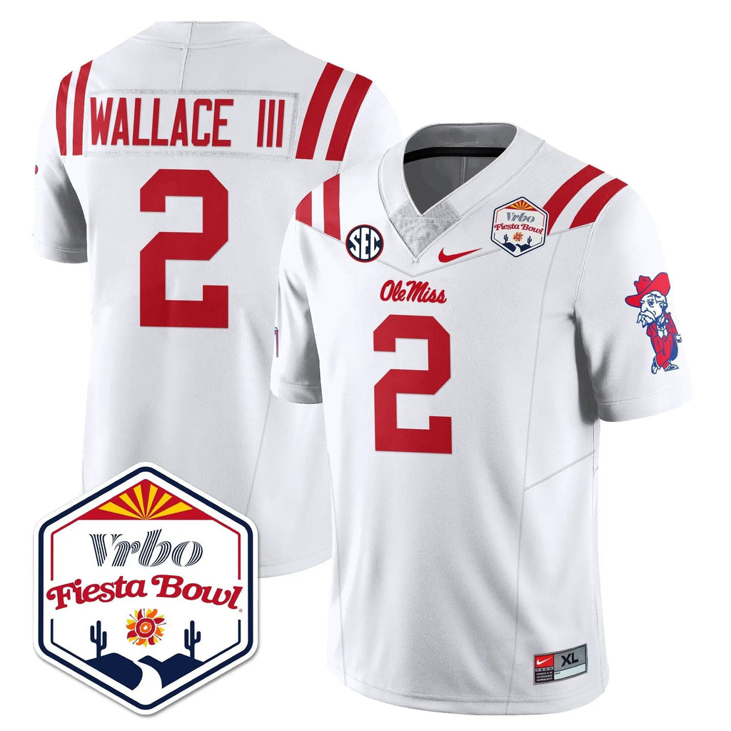 Men Ole Miss Rebels Football Vapor Limited Jersey - Vrbo Fiesta Bowl