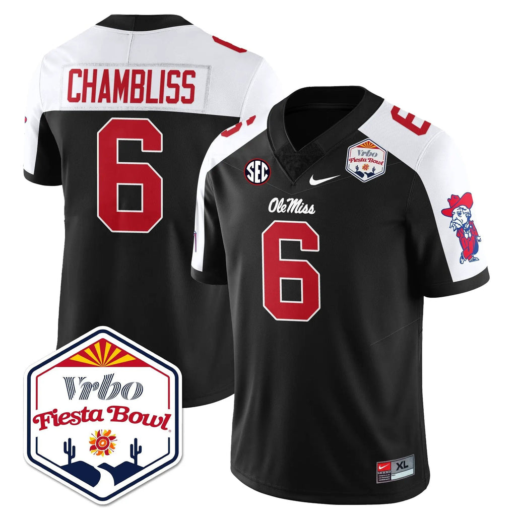 Men Ole Miss Rebels Football Vapor Limited Jersey - Vrbo Fiesta Bowl
