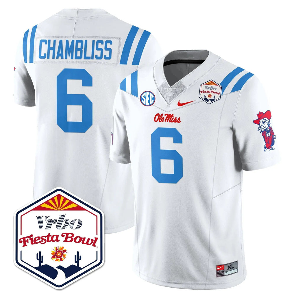 Men Ole Miss Rebels Football Vapor Limited Jersey - Vrbo Fiesta Bowl