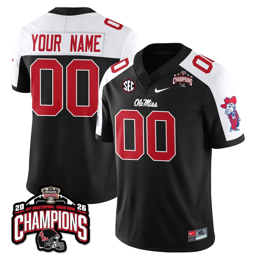 Men Ole Miss Rebels Football Vapor Limited Jersey - Allstate Sugar Bowl Champions