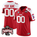 Custom Ole Miss Rebels Football Vapor Limited Jersey - Allstate Sugar Bowl Champions